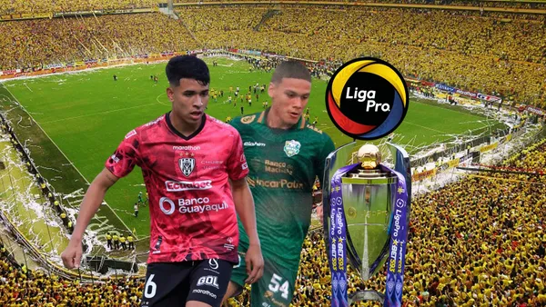 Kendry Páez y Erick Zambrano jugadores jóvenes del fútbol ecuatoriano