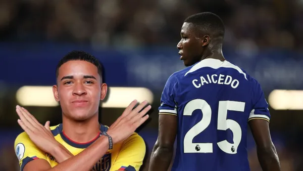 Kendry Páez y Moisés Caicedo / Foto: Radio La Red