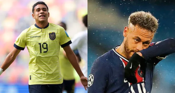 Kendry Páez no para y se mandó un lujo como Neymr que impresionó