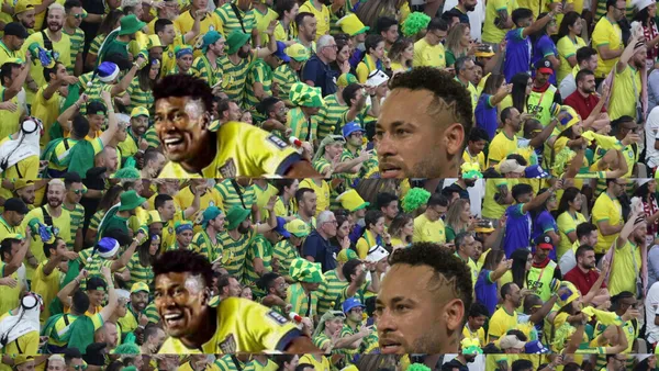 Kevin Rodríguez se ganó los aplausos, pero a Neymar no lo trataron bien