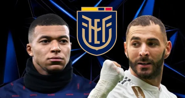 Kylian Mbappé no considera que Ecuador tiene nivel para medir a Brasil y Argentina. Benzema respondió