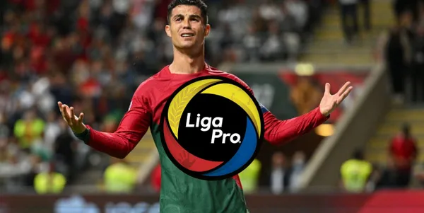 La bandera del equipo Ecuatoriano estuvo en el partido Portugal vs. Ghana