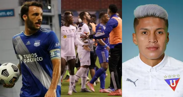 La bronca que hubo entre los jugadores de Liga de Quito y Emelec se sigue hablando así como saliendo nuevas versiones de lo que pasó luego del pitazo final que decretó como ganador a los locales por 3 a 2 en el Rodrigo Paz