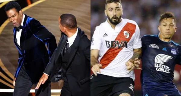 La cachetada que Will Smith le dio a Chris Rock ya ocurrió en un cotejo entre Emelec ante River Plate