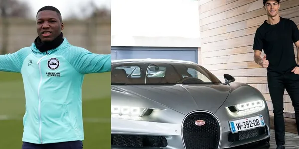 La camioneta de Moisés Caicedo