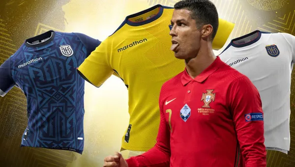 La camiseta de Ecuador tuvo opiniones divididas, pero la de Portugal se llevó todas las críticas