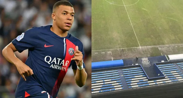 La cancha donde jugó Kylian Mbappé estuvo peor que el césped del Estadio Capwell