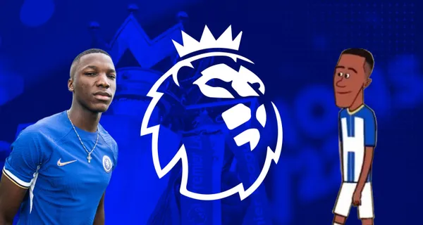 La caricatura a Moisés Caicedo por convertirse el jugador más caro de la Premier League