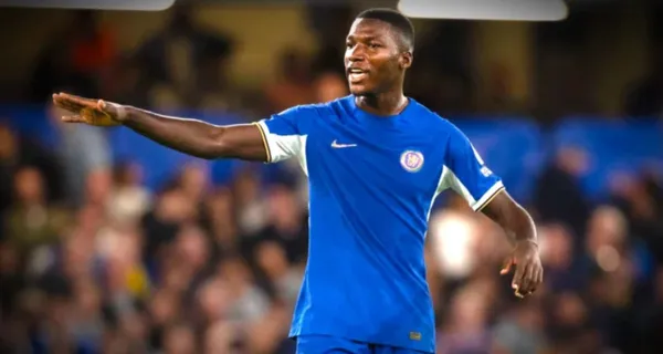 La celebración de Moisés Caicedo luego de ganarle a Brighton