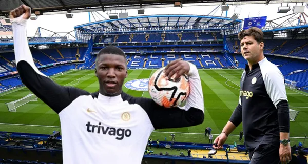 La charla de Mauricio Pochettino con Moisés Caicedo