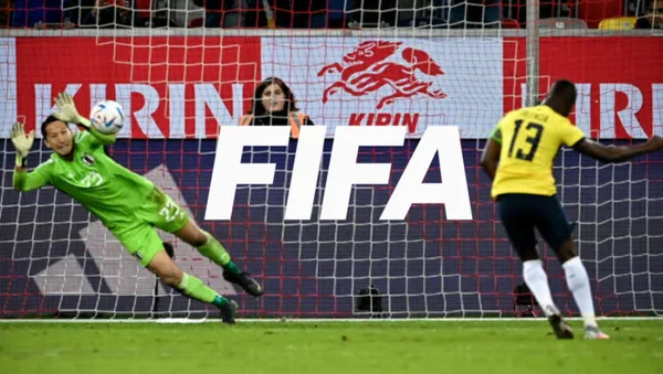 La cuenta oficial de la FIFA publicó la acción del penal que falló Enner Valencia