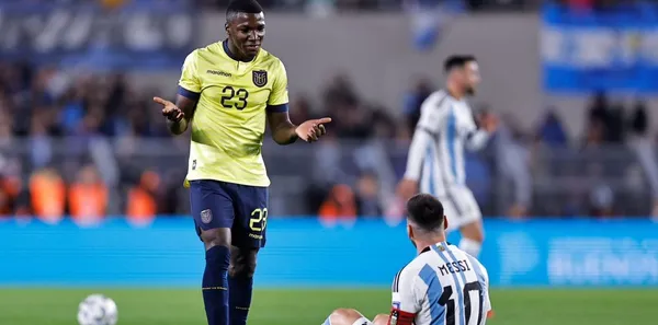 La derrota de Ecuador ante Argentina