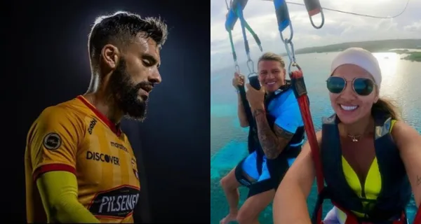 La diferencia de mentalidades entre los delanteros de Barcelona SC. Garcés va de vacaciones y Mastriano hace esto para ser goleador