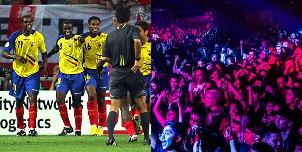 La fiesta llevó al olvido a este jugador de Ecuador