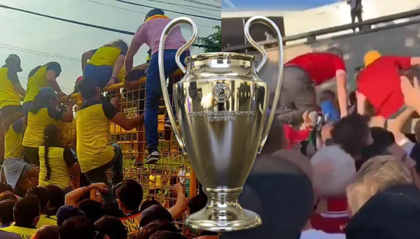 La final de la Champions tuvo similitudes con lo ocurrido en el estadio Monumental