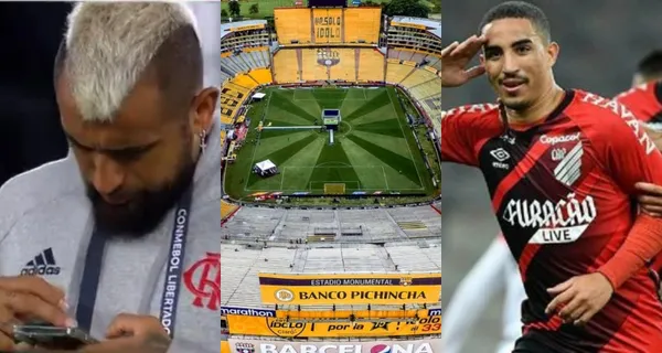 La final de la Libertadores está a la vuelta de la esquina y los planteles brasileños reconocieron el campo del estadio Monumental