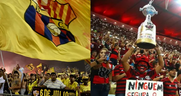 La hinchada de Barcelona SC le ha dado una importante lección a la de Flamengo, que hace poco estuvo mirando la final de la Copa Libertadores ante Paranaense