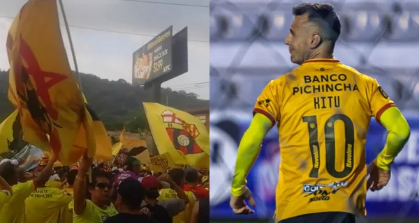 La hinchada de Barcelona SC se reunió en gran número a las afueras del estadio Monumental cantando hasta altas horas de la noche y por redes sociales Damián Díaz reaccionó con un mensaje para los seguidores