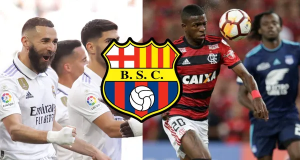 La joya brasileña que bailó a Barcelona SC, como Vinicus a Emelec