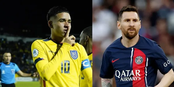 La molestia de Kendry Páez luego de que lo compararan con Lionel Messi