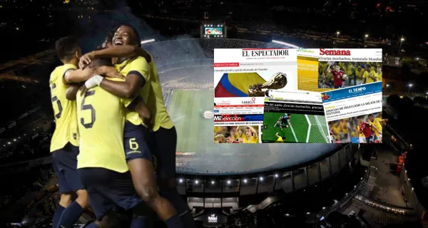 La opinión de la prensa colombiana sobre el partido de Ecuador