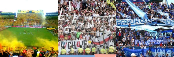 La pasión de los hinchas por sus equipos se reflejan hasta en el tema de los recibimientos