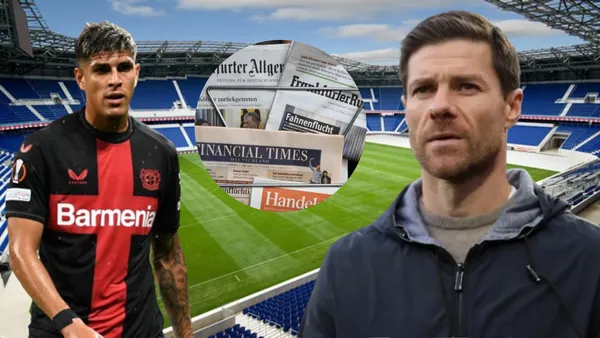 La prensa alemana habló de Piero Hincapié tras un partidazo