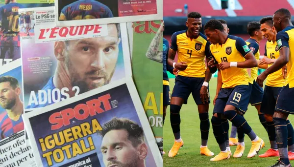 La prensa de Argentina destaca la juventud de la selección ecuatoriana