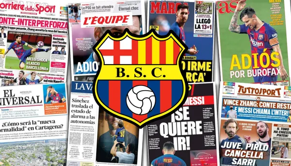 La prensa argentina felicitó a Barcelona SC por sus 97 años de vida institucional