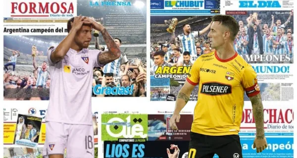 La prensa argentina llenó de elogios a este equipo ecuatoriano