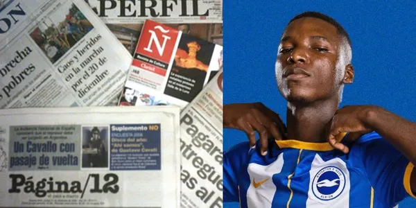 La prensa argentina reveló el futuro de Moisés Caicedo