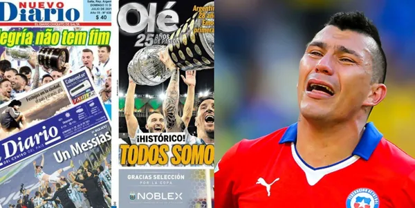 La prensa argentina se hizo eco de los cánticos a Arturo Vidal en el estadio Monumental