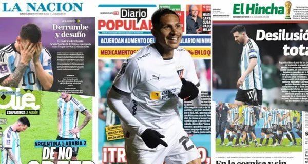 La prensa argentina se rindió a los pies de Paolo Guerrero