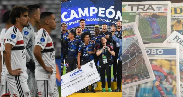 La prensa brasileña respiró por la herida luego que Independiente del Valle ganó a Sao Paulo el título de la Sudamericana y le quitaron mérito a los Rayados