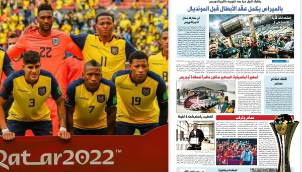 La prensa en Catar sorprendió con su comentario sobre la selección ecuatoriana