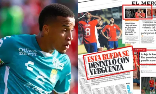 La prensa chilena estuvo pendiente del partido de Byron Castillo contra Pumas de México