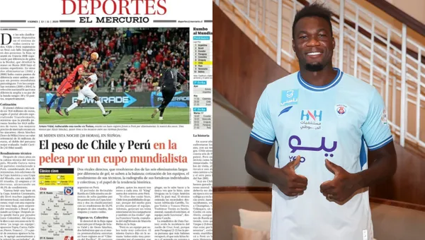 La prensa chilena habló sobre el polémico ecuatoriano y su nuevo equipo