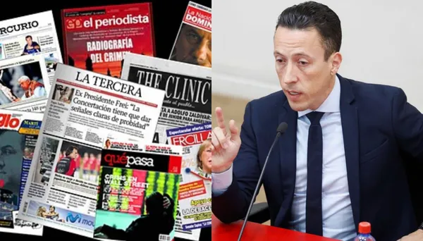 La prensa chilena habló sobre la idea de Eduardo Carlezzo de continuar con la denuncia