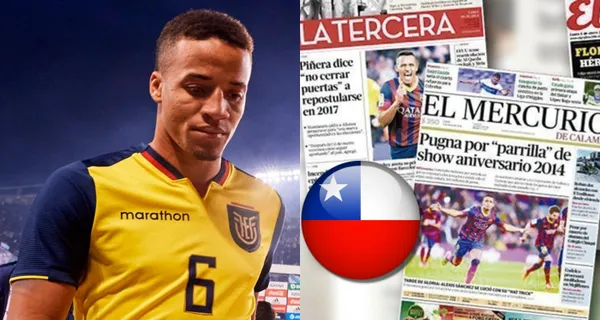 La prensa chilena sigue con el tema de Byron Castillo y hasta parece que quieren que llegue mal al Mundial de Qatar con la Selección Ecuatoriana