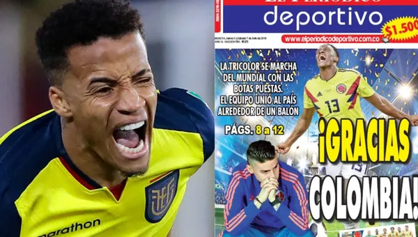 La prensa colombiana afirma que su selección aún puede ir al Mundial