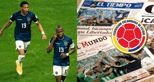 La prensa colombiana se sube a la camioneta de la Selección Ecuatoriana, aunque antes se la pasaban criticando y llorando