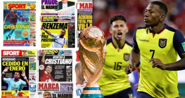 La prensa española también mira a los rivales que les puede tocar y esto dijeron de Ecuador que es una posibilidad