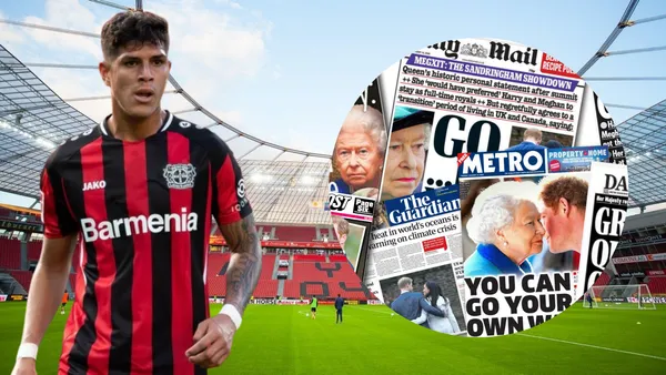 La prensa internacional reaccionó a Piero Hincapié en Alemania