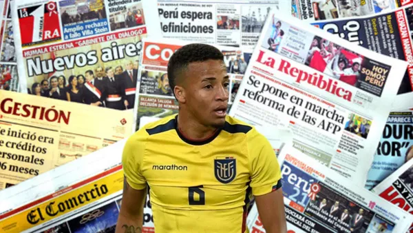 La prensa peruana se pronuncia por el tema Byron Castillo