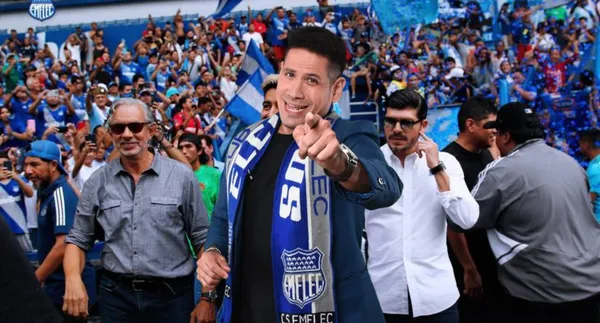 La presentación de Christian Noboa en Emelec fue de 'estilo europeo'