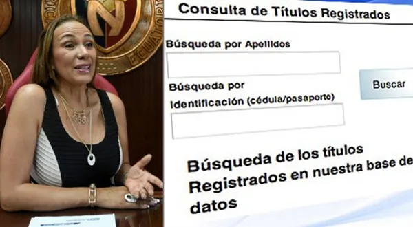 La presidenta de El Nacional tendría inconsistencias en su título universitario, aunque de sus palabras lo ha desmentido