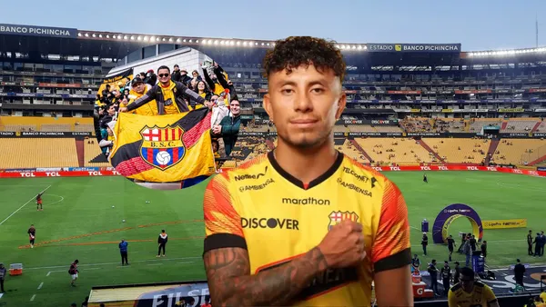 La reacción de la afición de Barcelona SC al estreno de Joao Rojas