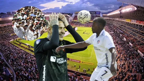 La reacción de la afición de Liga de Quito a Jan Hurtado