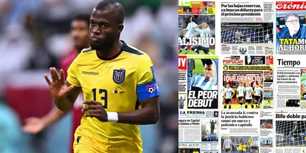 La reacción de la prensa Argentina tras enterarse que Enner Valencia jugará en Brasil