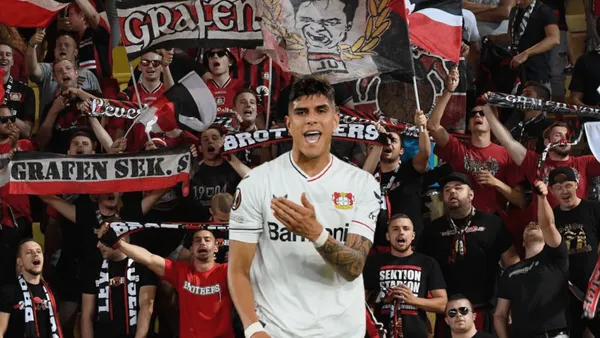 La reacción de los hinchas a la suplencia de Hincapié